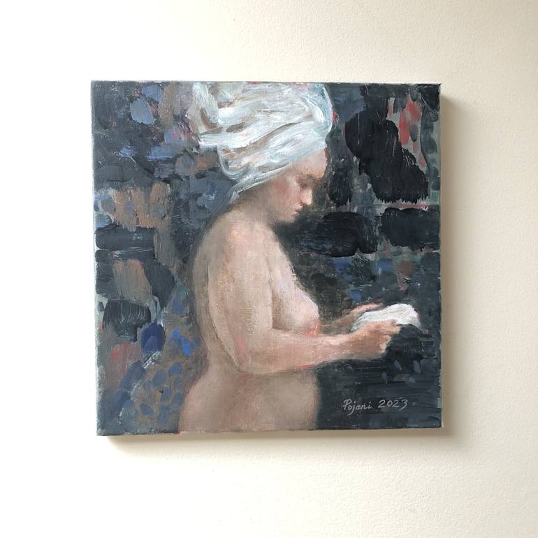 Original Nude Painting by Ilir Pojani
