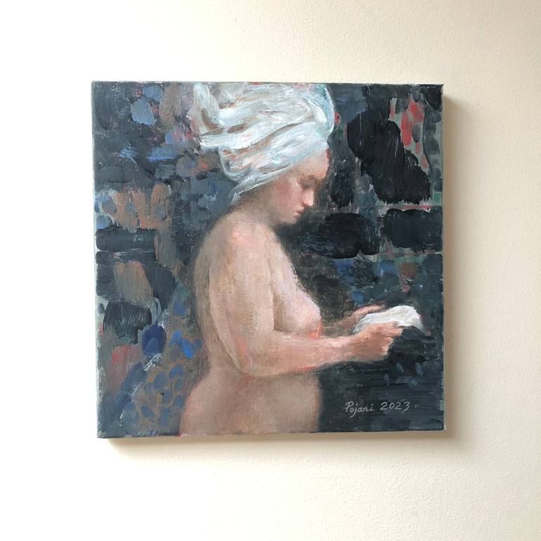 Original Contemporary Nude Painting by Ilir Pojani