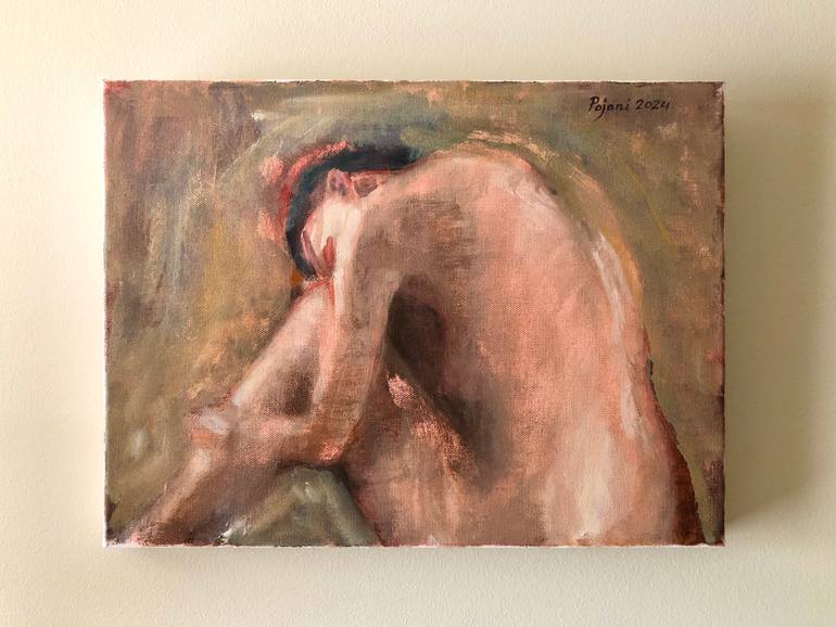 Original Contemporary Women Painting by Ilir Pojani