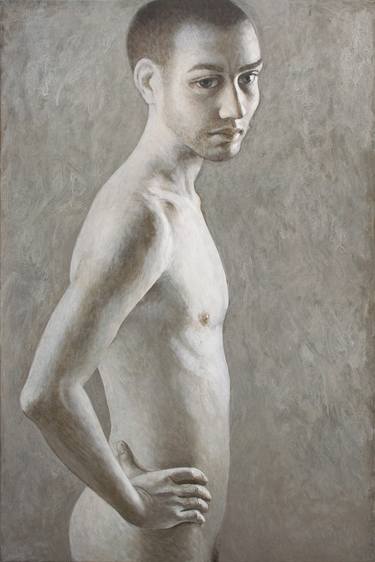 Print of Realism Nude Paintings by Ilir Pojani