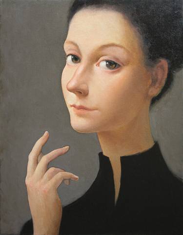 Portrait of a beautiful young woman 26. SOLD thumb