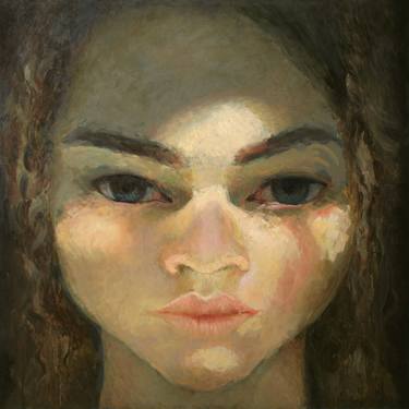 Original Realism Women Paintings by Ilir Pojani