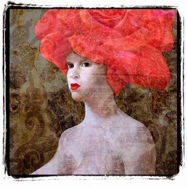 Original Figurative Women Mixed Media by Ilir Pojani