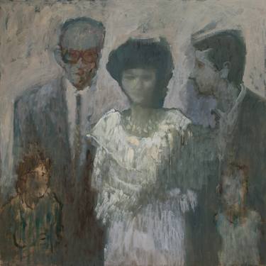 Print of Figurative Family Paintings by Ilir Pojani