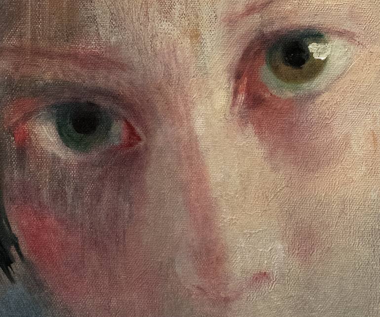 Original Figurative People Painting by Ilir Pojani