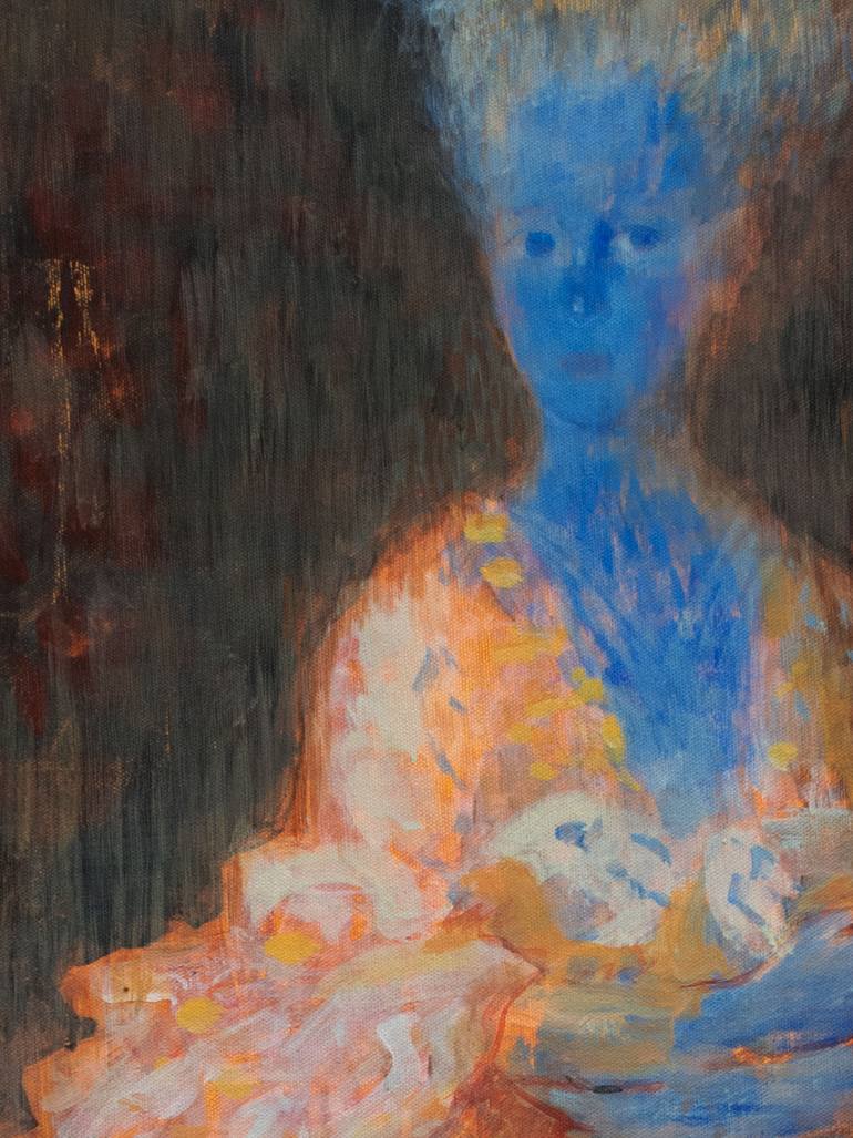 Original Conceptual Women Painting by Ilir Pojani