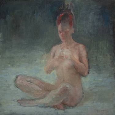 Print of Figurative Nude Paintings by Ilir Pojani