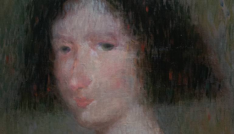 Original Figurative Women Painting by Ilir Pojani