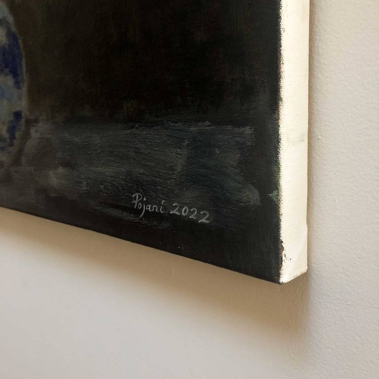 Original Contemporary Floral Painting by Ilir Pojani