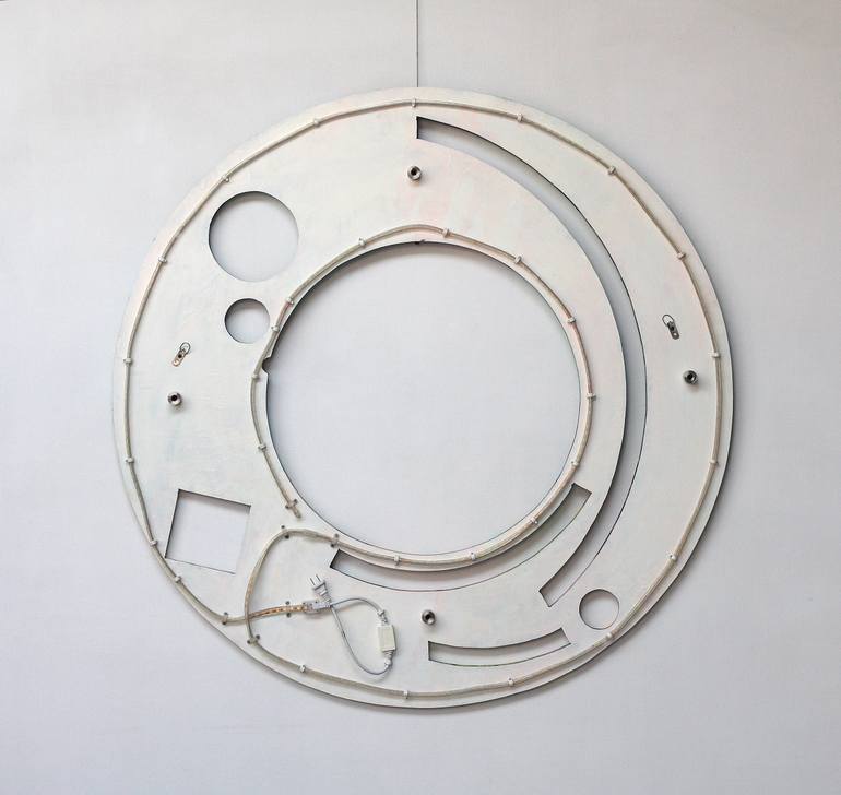 Original Expressionism Geometric Sculpture by Yang Yue