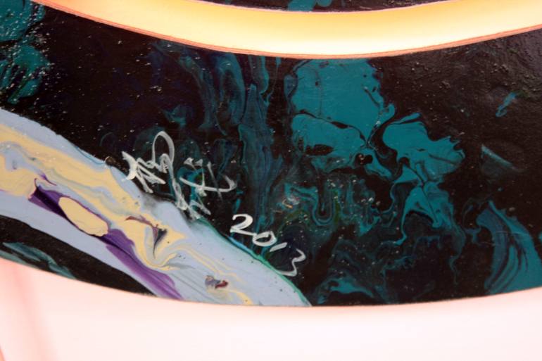 Original Expressionism Geometric Painting by Yang Yue