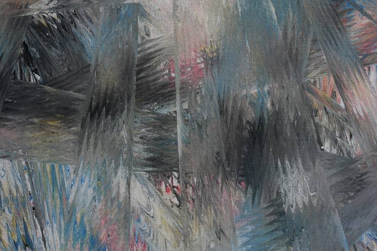 Original Abstract Expressionism Abstract Painting by Yang Yue