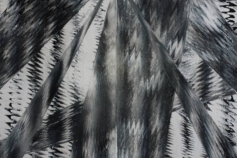 Original Abstract Expressionism Abstract Painting by Yang Yue