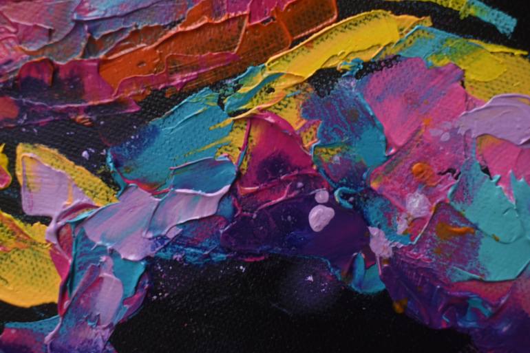 Original Expressionism People Painting by Esther Griffith