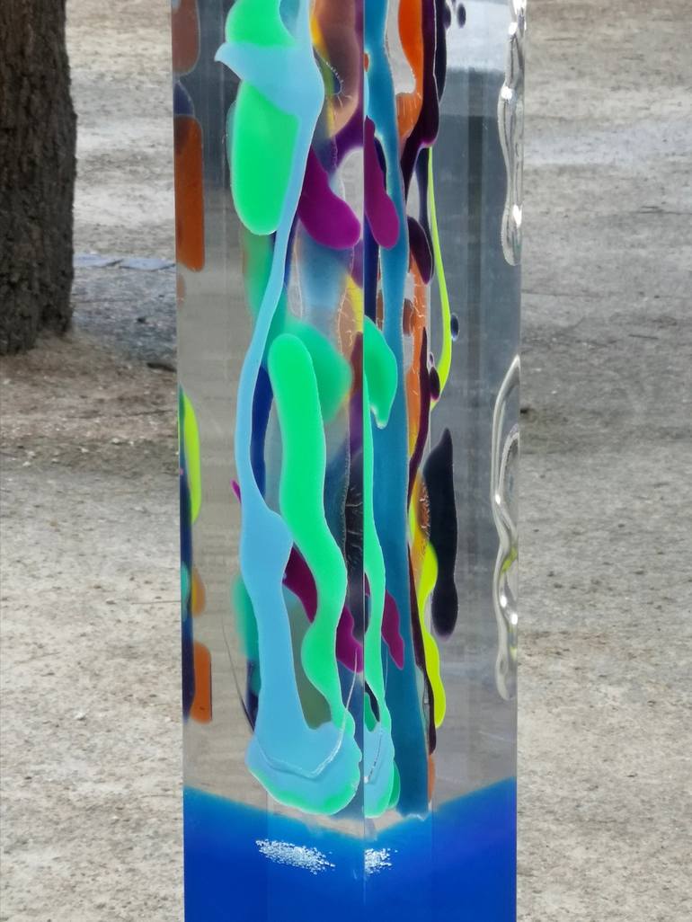 Original Abstract Sculpture by Fanfan Plasticienne