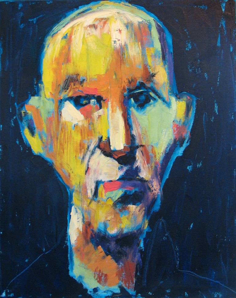 All American Grandpa Painting by Michael Goe Saatchi Art