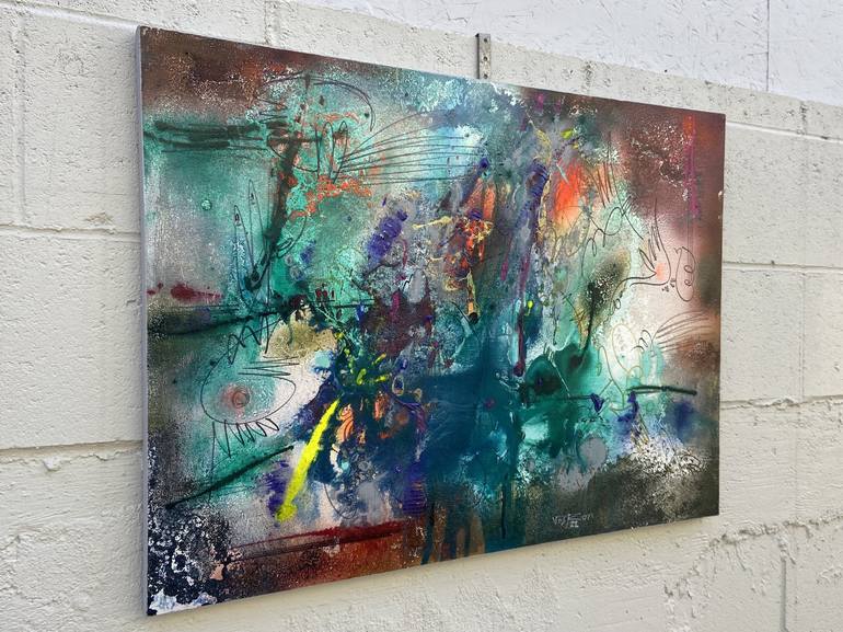 Original Abstract Painting by Voskan Galstian