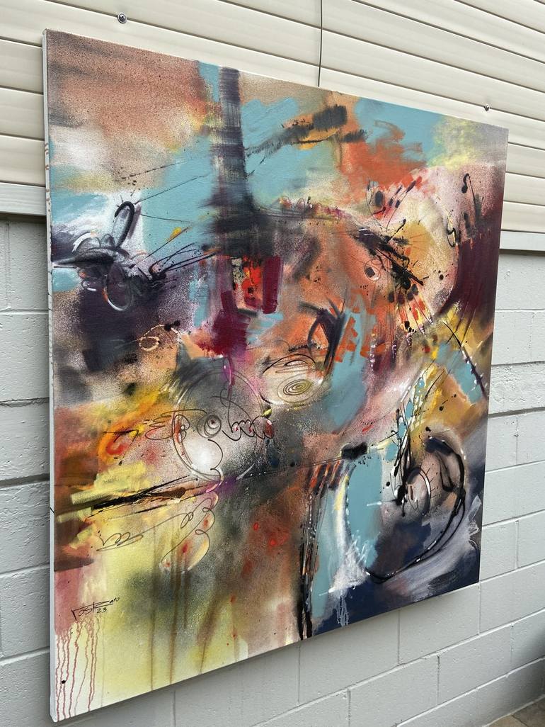 Original Contemporary Abstract Painting by Voskan Galstian