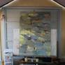 I was inspired by the movement of peace. Although this art piece is quiet, it is strong and powerful in meaning.