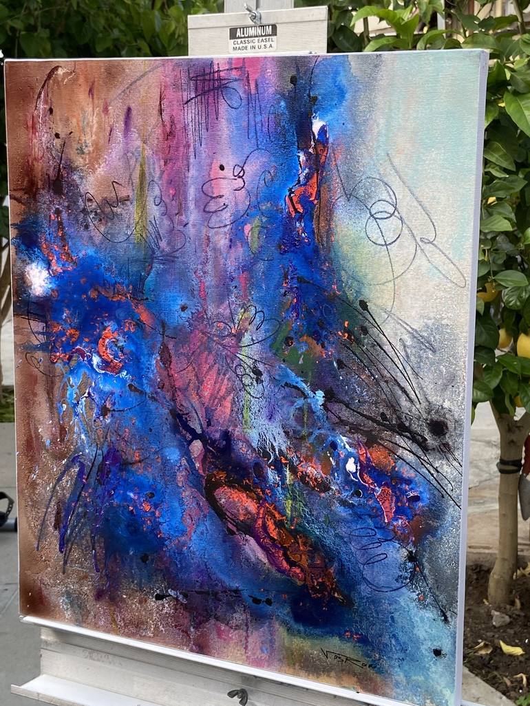 Original Abstract Painting by Voskan Galstian