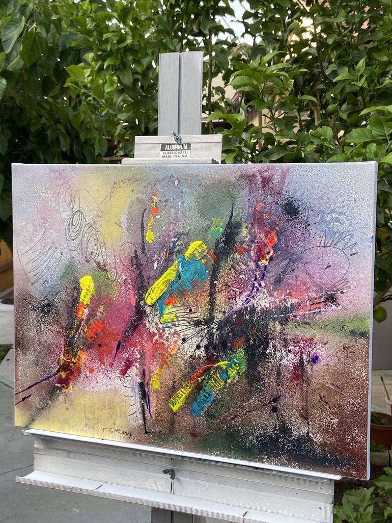 Original Abstract Painting by Voskan Galstian