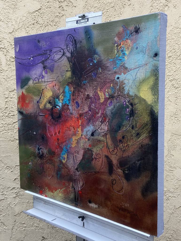 Original Abstract Painting by Voskan Galstian