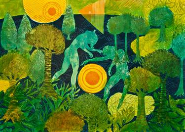 Print of Fine Art Botanic Paintings by Katarzyna Kopanska