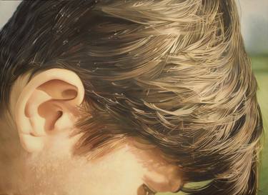 Original Photorealism Portrait Paintings by jacques bodin