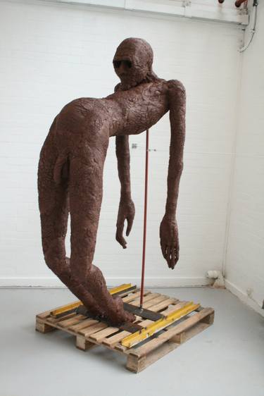Original Surrealism Nude Sculpture by Orli Ivanov