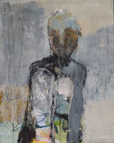 Original Abstract Expressionism Portrait Paintings by Naomi Middelmann