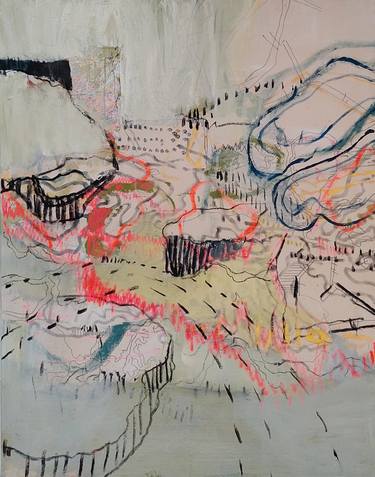 Saatchi Art Artist Naomi Middelmann; Paintings, “Mapping places I will never see” #art