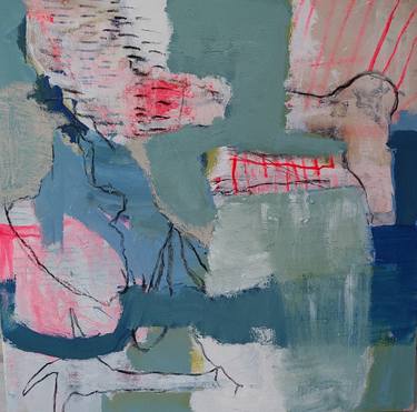 Original Abstract Home Paintings by Naomi Middelmann