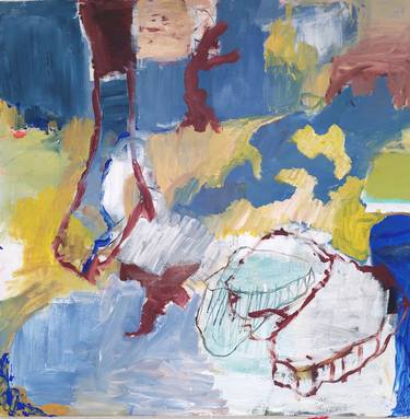 Original Abstract Landscape Paintings by Naomi Middelmann