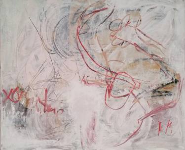 Original Abstract Expressionism Abstract Paintings by Naomi Middelmann