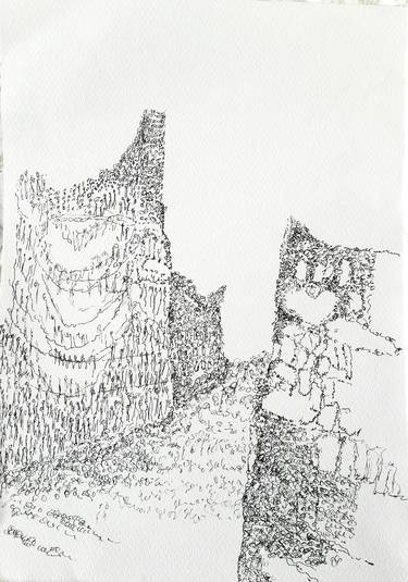Print of Figurative Cities Drawings by Naomi Middelmann