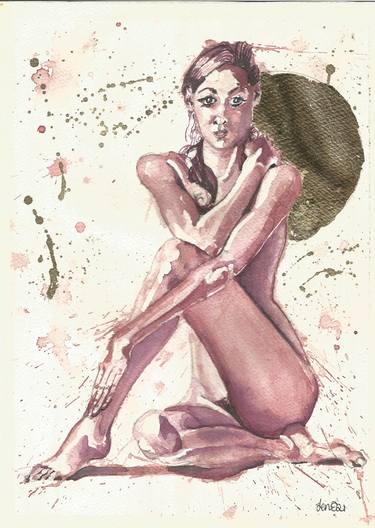 Print of Figurative Nude Paintings by Jenni Eden