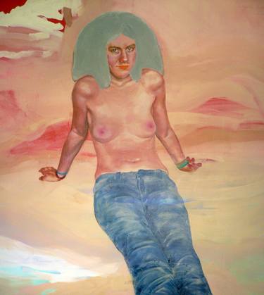 Original Nude Painting by Erica Parrott