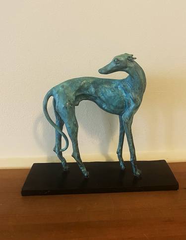 Original Classicism Dogs Sculpture by John Joyce