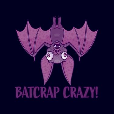 Batcrap Crazy Wacky Cartoon Bat thumb