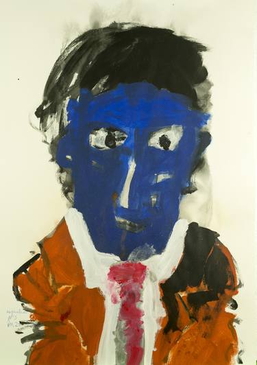 Print of Expressionism Portrait Paintings by Alvaro Mendonca