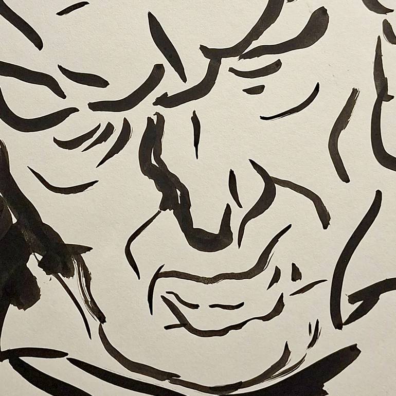 Original Portraiture Other Drawing by Xavier Perez