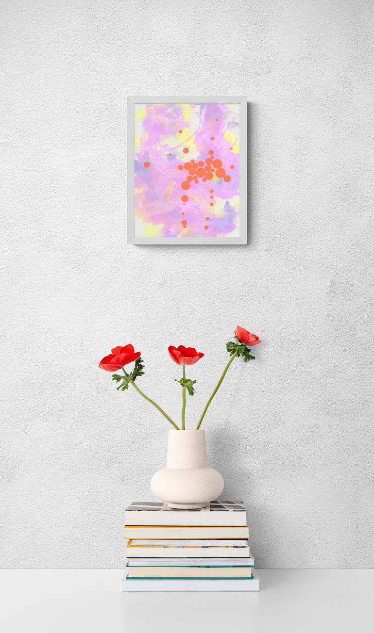 Original Conceptual Abstract Painting by Daniel Deluna