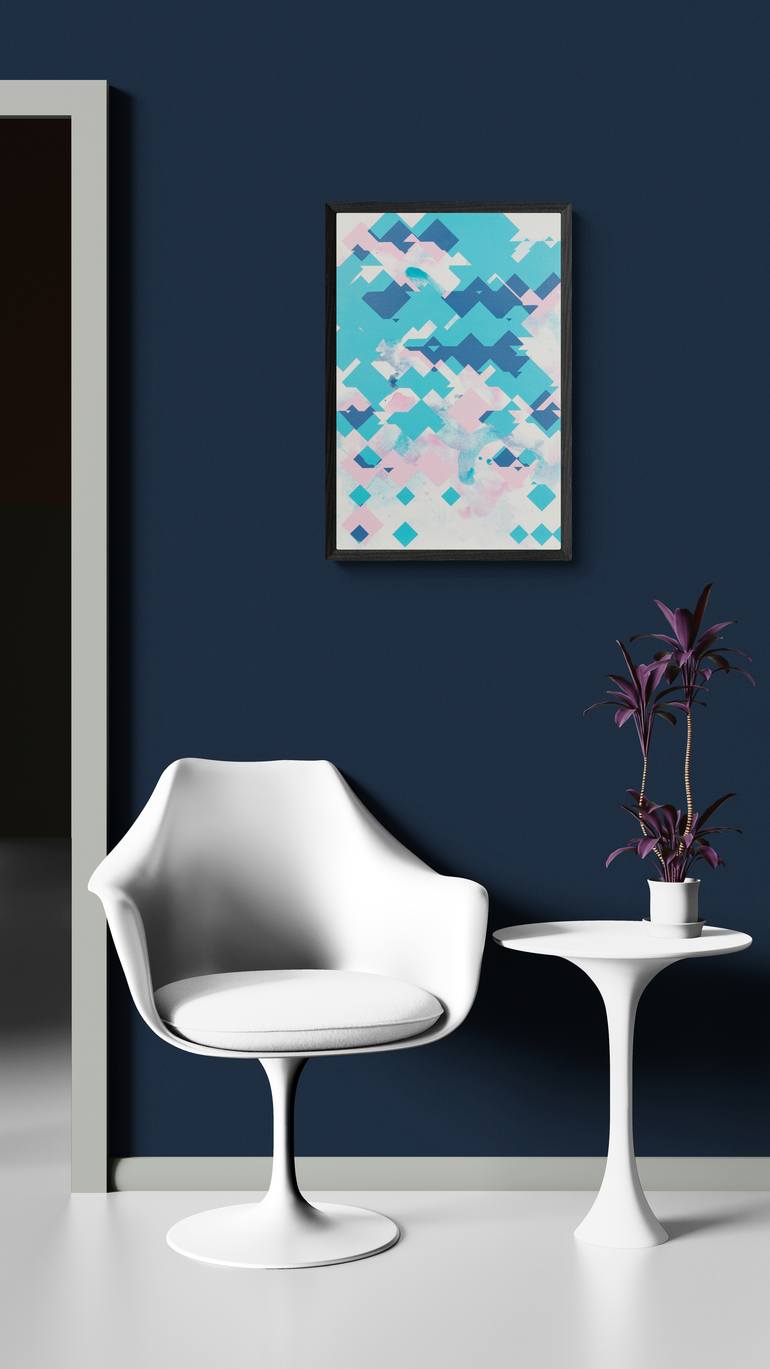 Original Contemporary Abstract Painting by Daniel Deluna