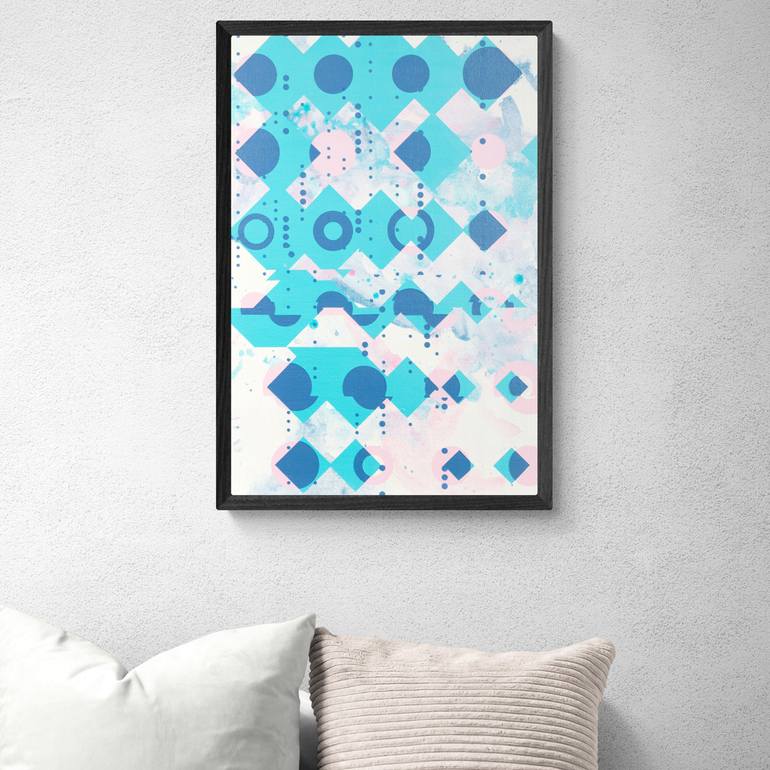 Original Contemporary Abstract Painting by Daniel Deluna