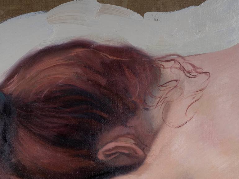 Original Contemporary Nude Painting by Juan Álvarez Cebrián