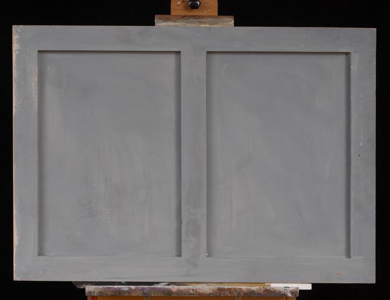 Original Figurative Architecture Painting by Juan Álvarez Cebrián