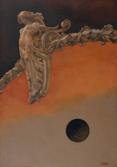 Print of Surrealism Classical mythology Paintings by Juan Álvarez Cebrián
