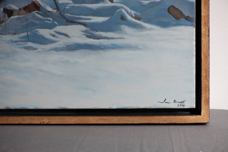 Original Realism Landscape Painting by Juan Álvarez Cebrián