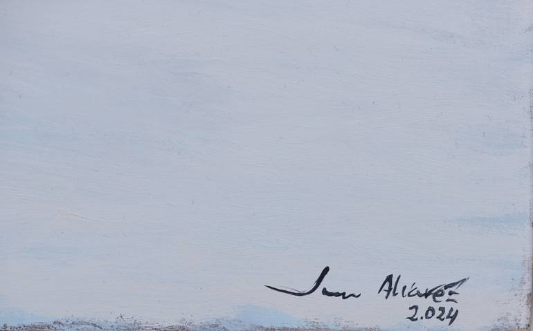Original Realism Landscape Painting by Juan Álvarez Cebrián