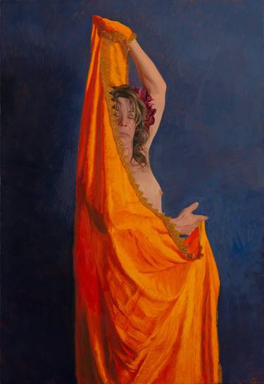 Original Realism Women Paintings by Juan Álvarez Cebrián